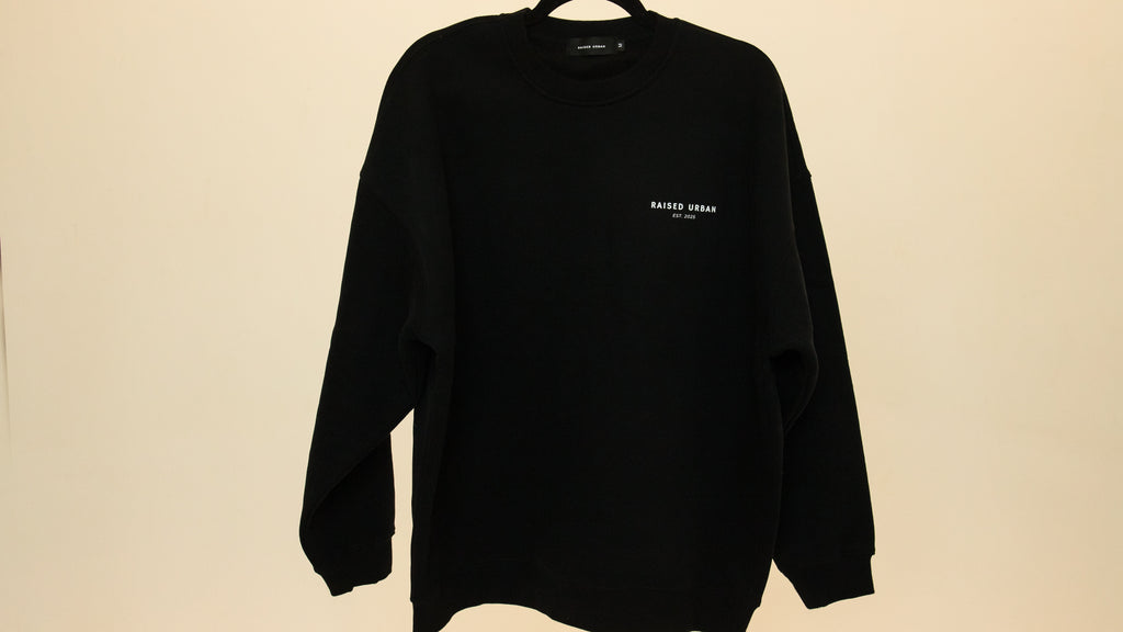 ORIGINAL FLEECED SWEATSHIRT - Black (Pre Order)