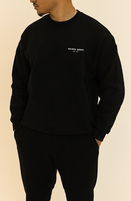 ORIGINAL FLEECED SWEATSHIRT - Black (Pre Order)