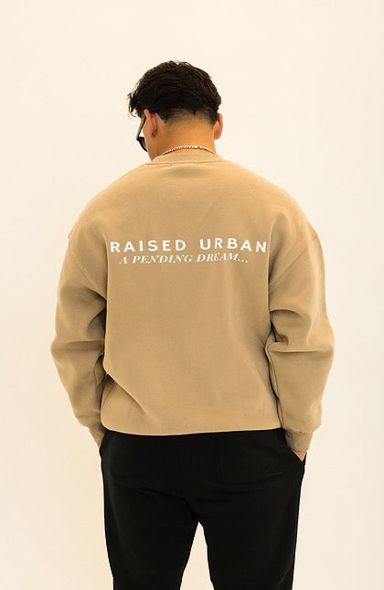 ORIGINAL FLEECED SWEATSHIRT - Apricot