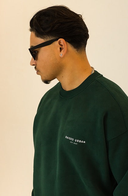 ORIGINAL FLEECED SWEATSHIRT - Green